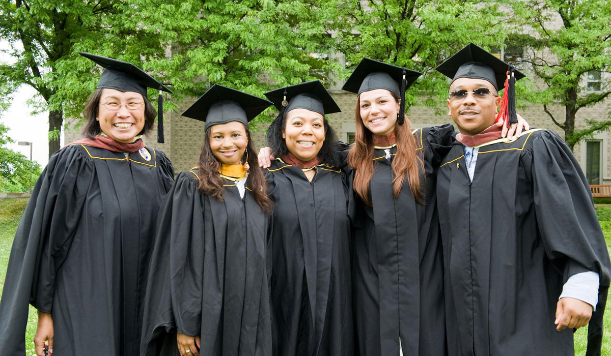 Interdisciplinary students graduating